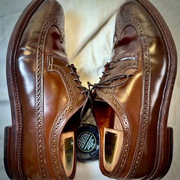 Alden Shell Cordovan Long Wings RAVELLO size 12.5 - Picture 12 of 16